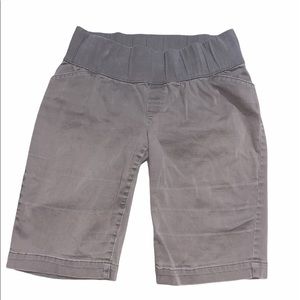 Gap Maternity Brownish Grayish Cotton Shorts sz 4